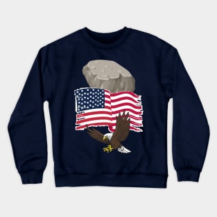 Rock Flag Eagle Crewneck Sweatshirt